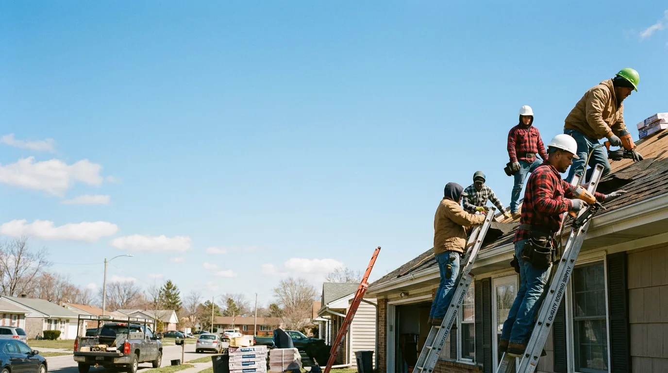 Roofing in Owaneco, IL near me